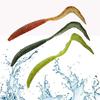 9Pcs Power Floating Trout Worm Fishing Bait Curl Tail Worm Grubs For Saltwater Freshwater Bass