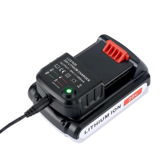 Зарядное устройство для литиевых аккумуляторов 20 В LCS1620 для всех Black & Decker LB20 LBX20 LBX4020