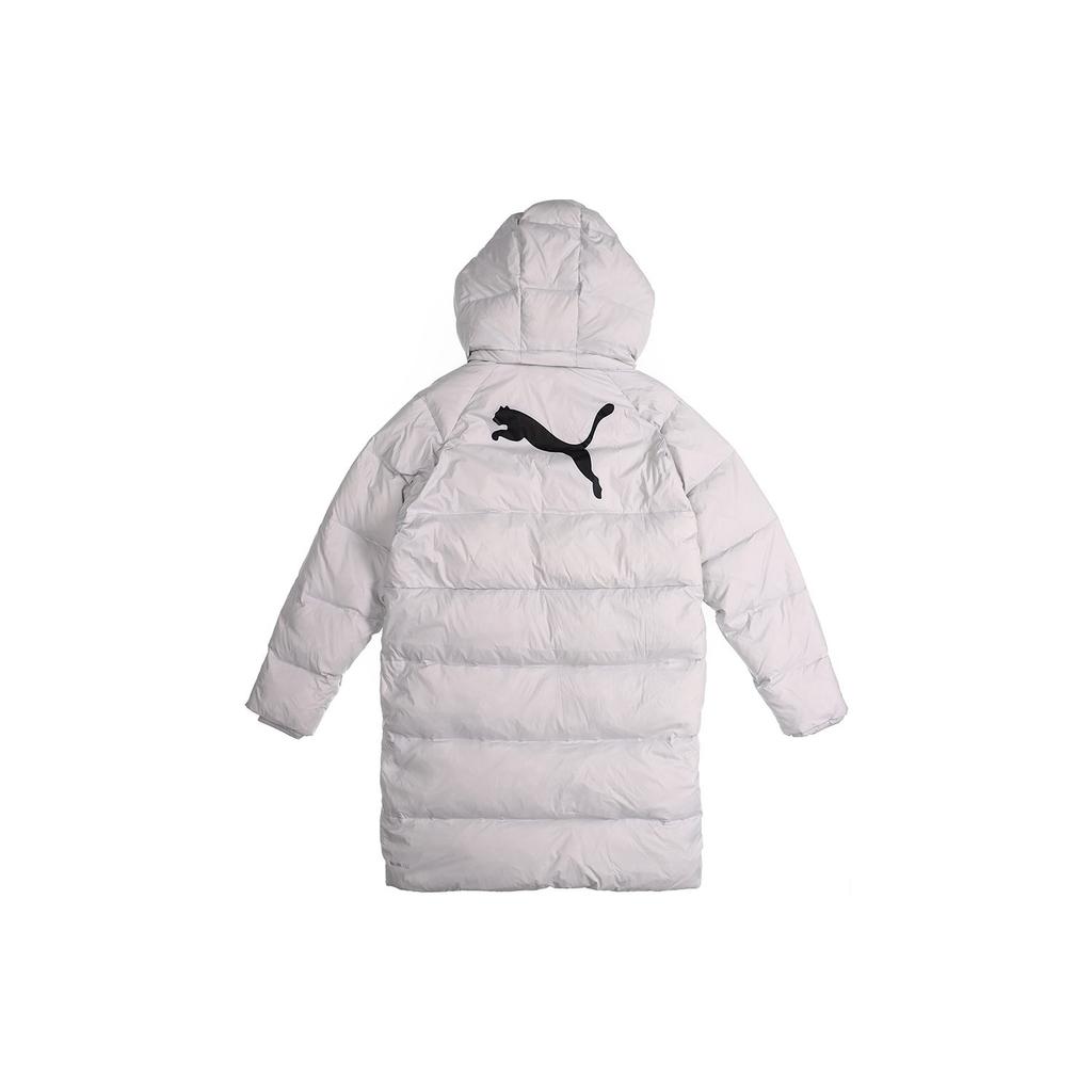 Puma Пуховик Зимний Унисекс Серый Белый 928652-02