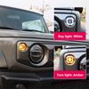 Car Front Turn Signal Light Fog Light Fit For Suzuki Jimny JB64 JB74 2019-2024