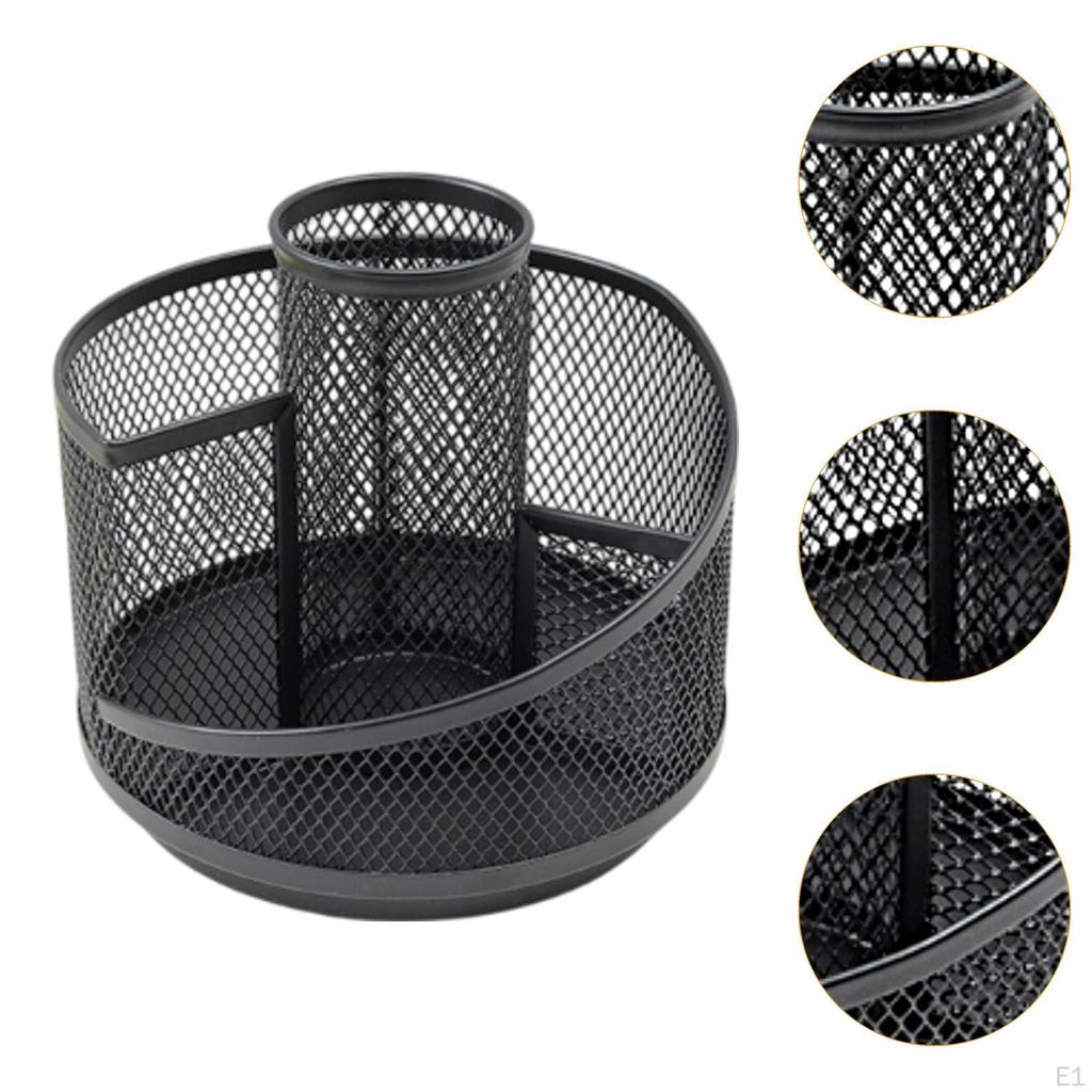 Сетчатый органайзер для хранения ручек и канцелярских принадлежностей на рабочем столе