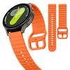 Спортивный силиконовый ремешок 20 мм 22 мм для Samsung Galaxy Watch 4 6 Classic Gear S3 Мягкий ремешок Часы 7 6 5 Pro 4 40/44 мм Браслет на запястье