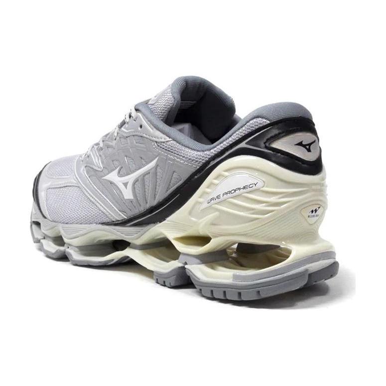 Mizuno Wave Prophecy LS 'Grey' (Unisex) Grey / White / Black Running Shoes D1GA213905