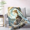 Mermaid Customize Your Name Blanket Warm Comfortable And Soft Blankets Are Suitable For Home Lunch Break Blanket Office Sofa Sofa Gift To Relatives