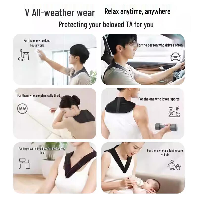 Panasonic Массажер для шеи и плеч с V-образным вырезом, штепсель CN (адаптер в комплекте)