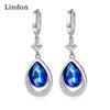 Lindon Zircon Copper Alloy Earrings Drop Earrings For Women Wedding Party Gifts
