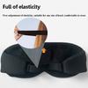 3D Wireless Sleeping Headphones Blindfold Soft Washable Bluetooth5.4 Music Headset Eyemask Handsfree Call Earphones Adjustable