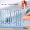 24PCS/Box Silicone Disposable Ear Swabs Ear Cleaner Ear Wax Removal Tool  Adults