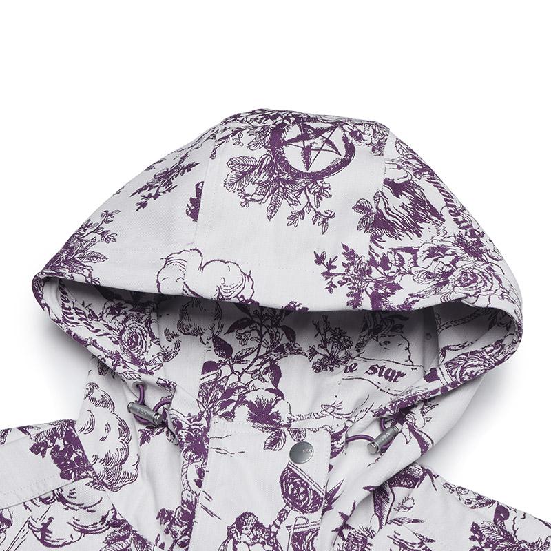 New FILA HERITAGE Jacket Women's All Over Print F11W518707FZA