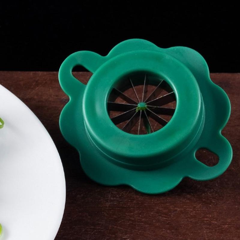 Зеленый лук, легкая нарезка, измельчитель, цвет сливы, нарезка зеленого лука, волочение проволоки, кухонный сверхтонкий измельчитель овощей