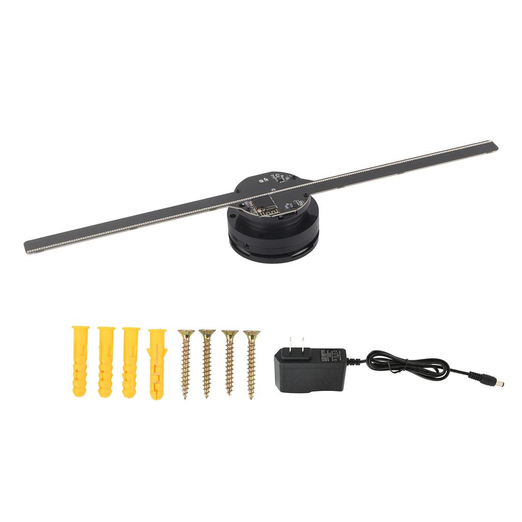 Z1S 42cm 3D Holographic Projection Advertising Machine Naked Eye 3D Holographic Projection Fan for