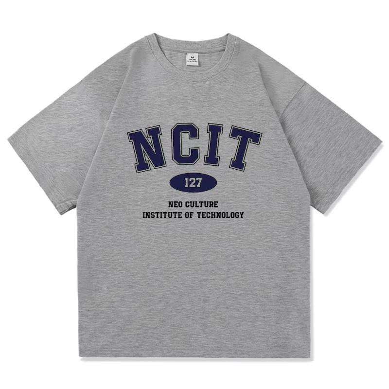 Футболка NCT 127 Модная Женская Харадзюку Эстетичная Уличная Классическая Футболка Унисекс Высокое Качество Винтажные Повседневные Хлопковые Футболки