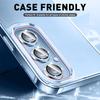 Для Samsung Galaxy A16 4G 5G Diamond Camera Lens Protector Блестящая закаленная стеклянная задняя крышка объектива Алюминиевое металлическое кольцо Galaxy A06