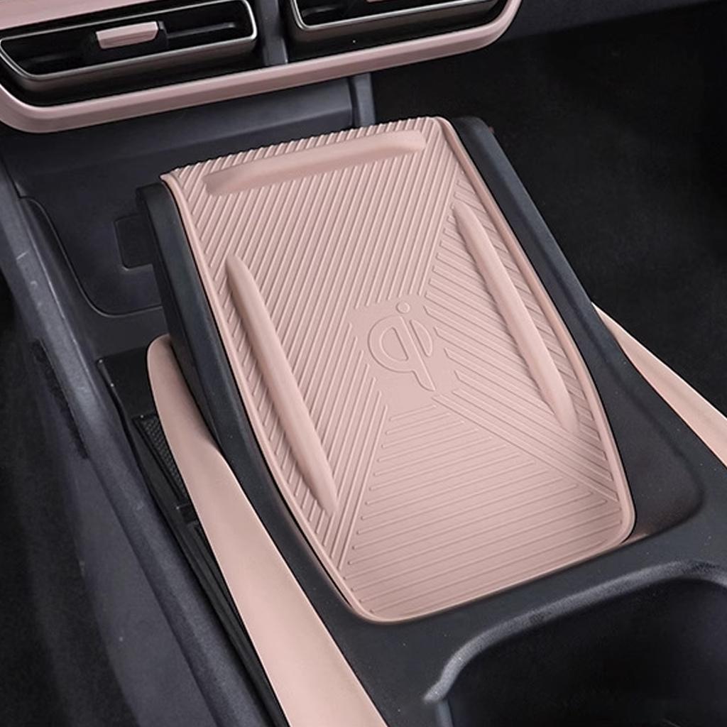 Беспроводная зарядка противоскользящая накладка для BYD Seagull моющаяся силиконовая защитная накладка на центральную консоль аксессуары для салона автомобиля