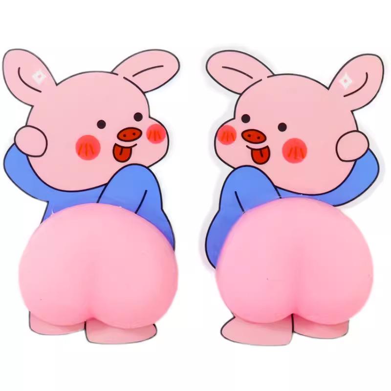 Син-чан 3D Силиконовые наклейки на бампер автомобиля против столкновений