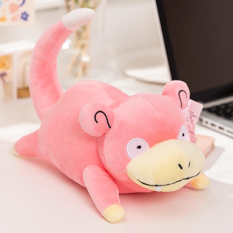 Genuine Pokemon Pikachu Stuffed Doll Cute Cartoon Anime Series Gengar Eevee Stuffed Doll Kawaii Toys Hobbies Kids Birthday Gift