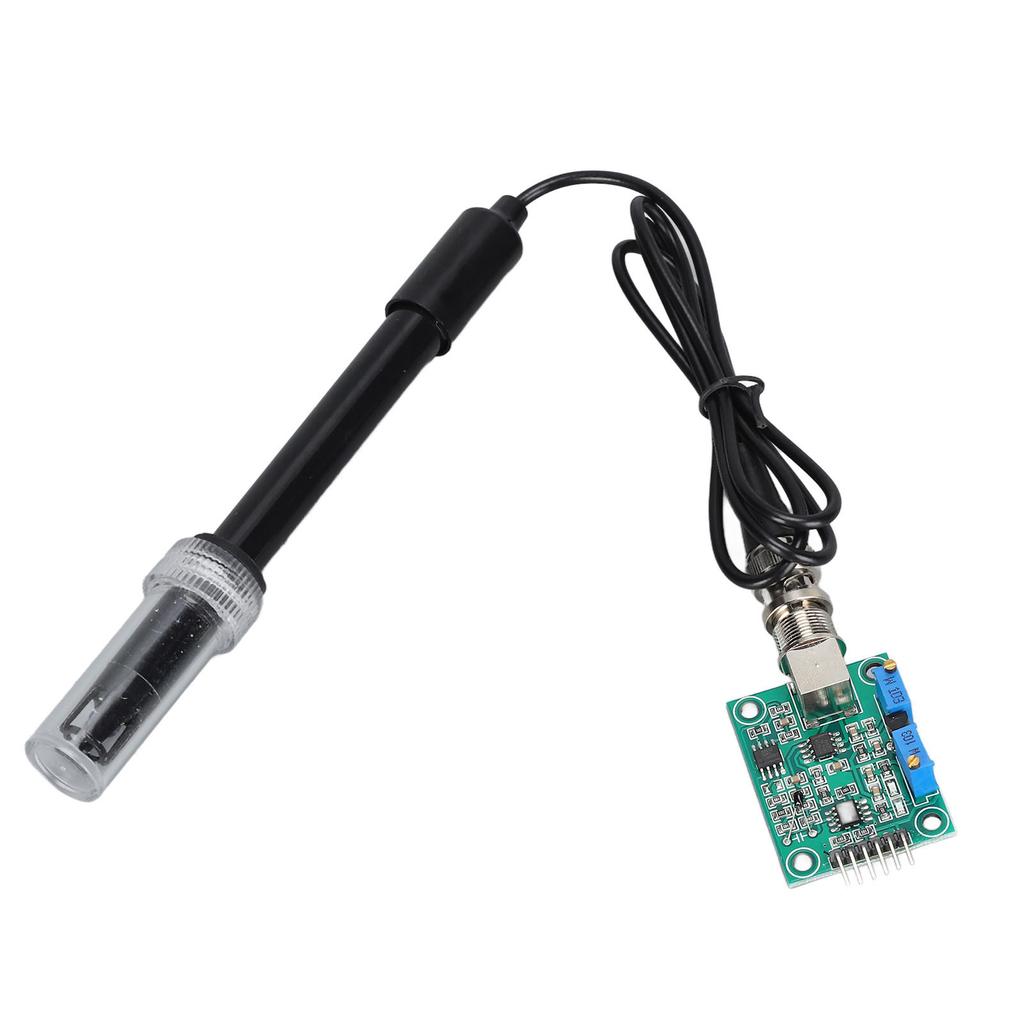 PH Electrode Probe Acquisition Sensor Module PH Value Monitoring Board Kit with BNC Connector