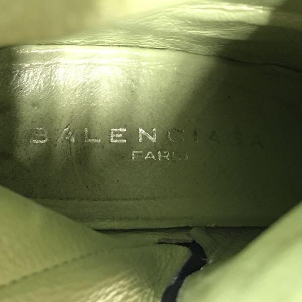 Balenciaga Женские длинные сапоги из натуральной кожи 35.5 22.5-23см Коричневые Сделано в Японии(ИСПОЛЬЗОВАЛ)