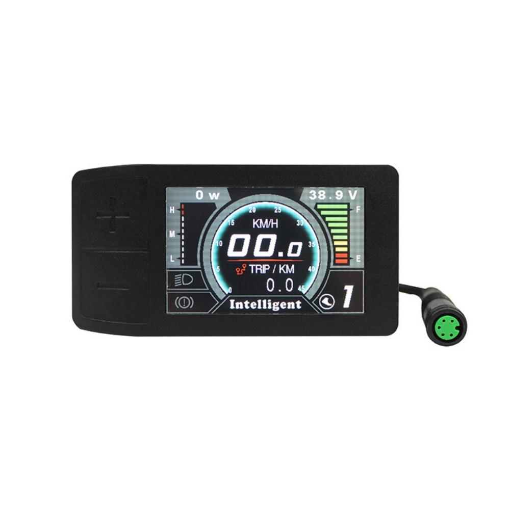 Electric Bike TFT 500C UART 5PIN Female TFT LCD Display Meter for BAFANG BBS01 BBS02 BBSHD Mid Motor Ebike Computer