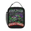 Monster Jam Grave Digger Монстр-трак Изолированная сумка-ланчбокс для женщин и детей Портативные контейнеры для еды Термосумка-ланчбокс Сумка-тоут