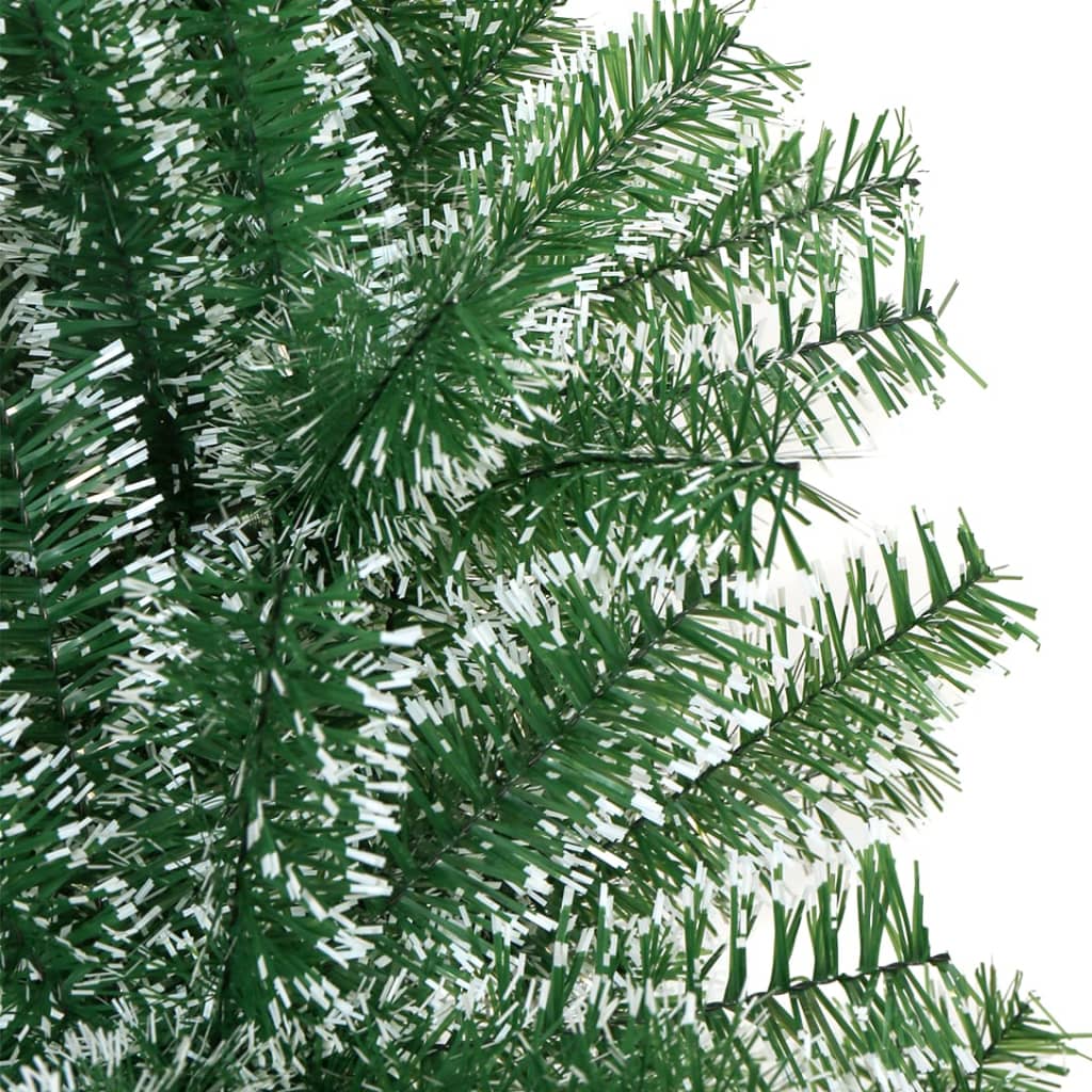 Artificial Snow Dusted Christmas Tree Green 240 cm