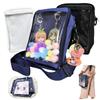 Axta Carrying Axta Clear Axta Otakatsu Otakatsu Ita Bag [Polaristure] Case, Pouch, Storage, Goods, (Navy)