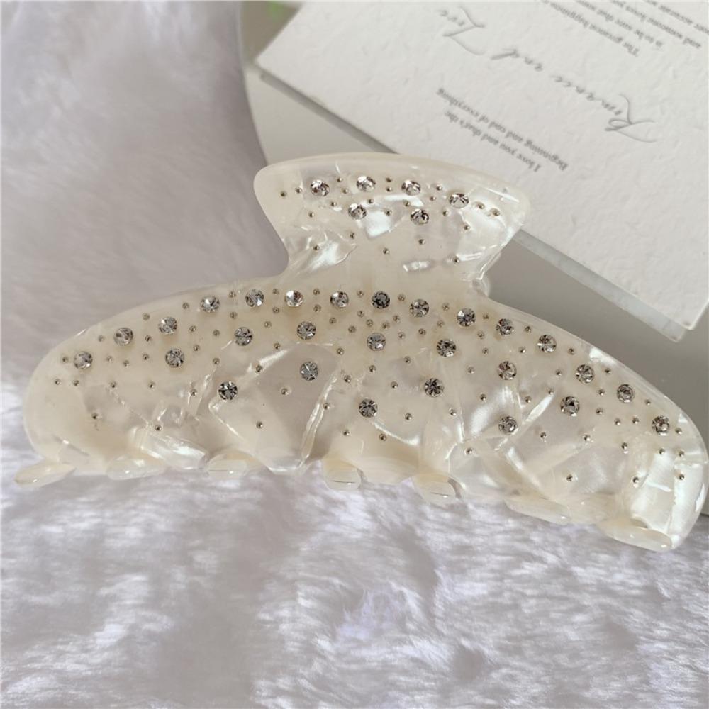 Rhinestone Hairpin Sweet Elegant Crab Hair Clips Fashion Hair Claw Clip Women Gifts