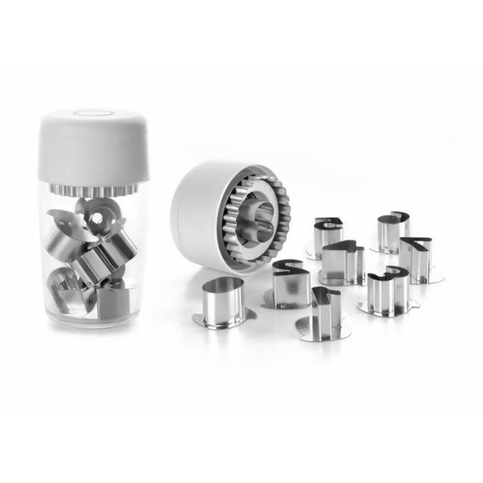 IBILI 794201 Lot de 9 Emporte-Pièces Linzer Numéros
