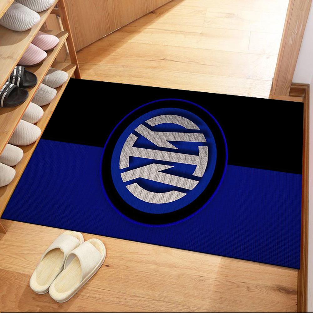 Inter Milan Area Rug Perfect For Kitchen Balcony Outdoor Game Room Antislip Carpet Anime Office Decor Gift For Festivals