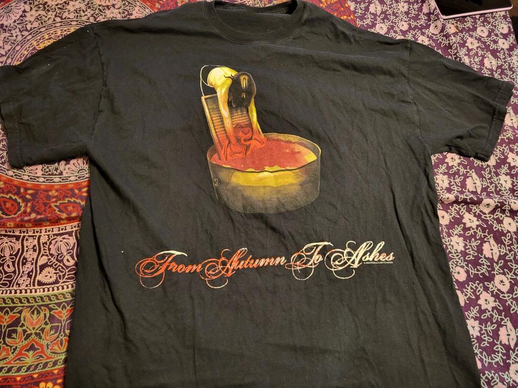 Album From Autumn To Ashes Band Music Adult T-shirt Full Size QX620