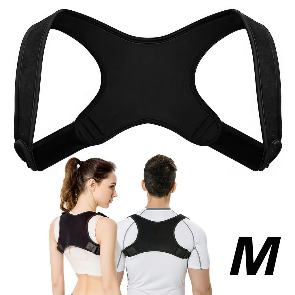 Цельный невидимый корректор осанки спины, регулируемые коррекционные ремни для взрослых мужчин и женщин, сидячая осанка, ключичные ремни