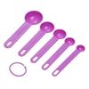 5pcs 5pcs Multi Purpose Cooking Measuring Spoons Cooking Accessories Plastic Handle Measuring Tools