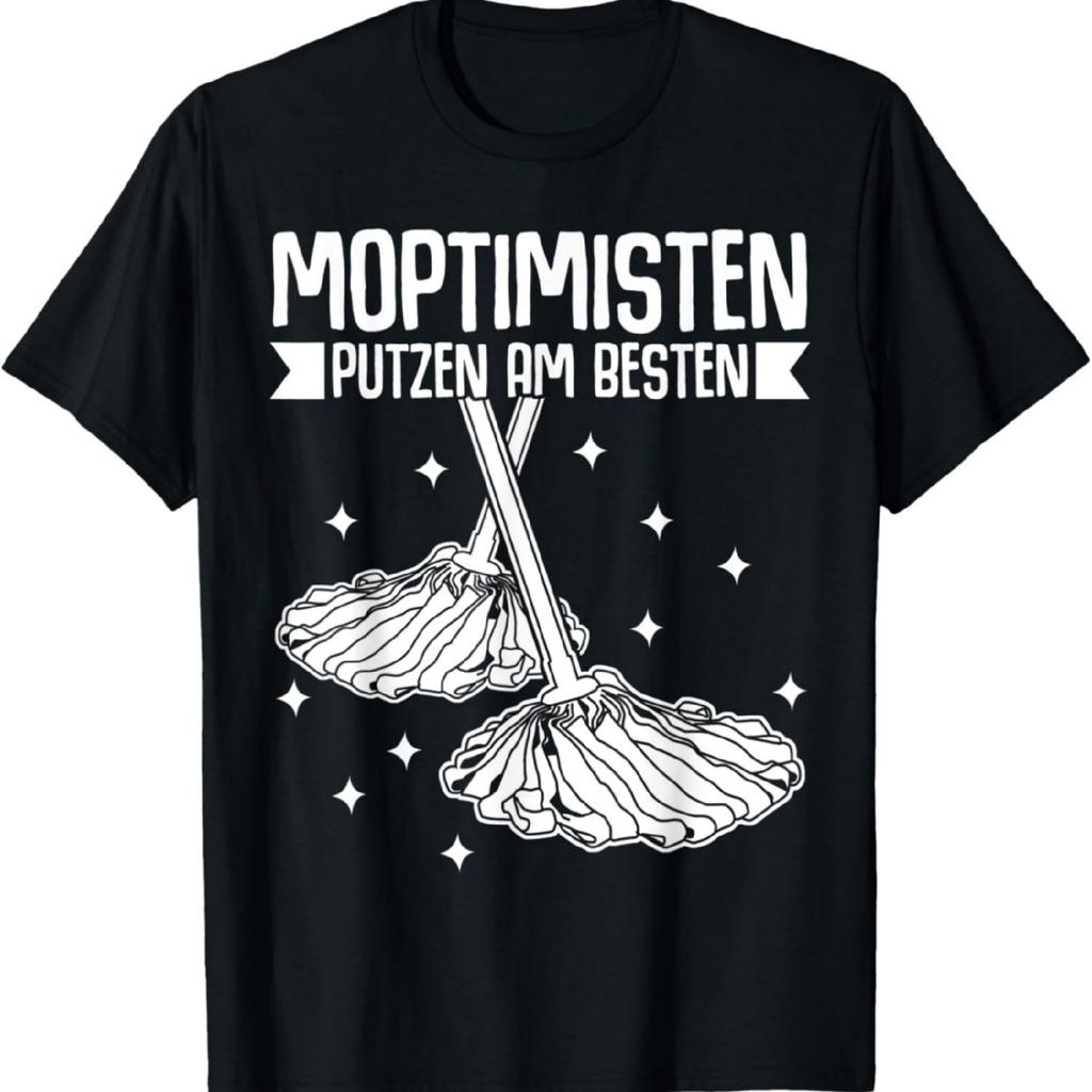 Moptimist Cleaning Power Mop T-Shirt