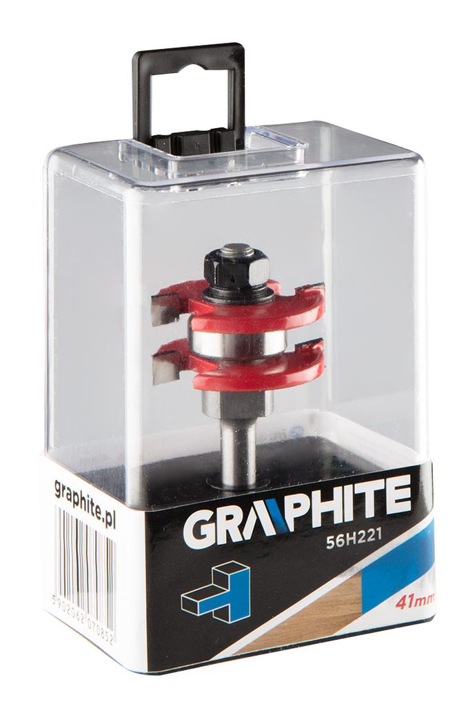 HM spline cutter, 41 x 6.35 mm, 8 mm shank