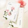 10PCS Damask Rose Facial Mask Softening Brightening Hydrating Natural Plant Extract Boxed 10 Pack Rose Fragrance Face Mask Sheets