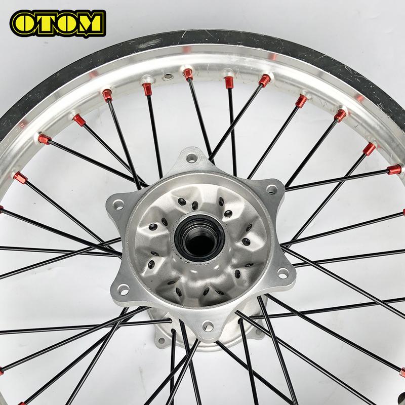 Motorcycle For HONDA 21" Front 18" 19" Rear Wheel Spoke Nipples Kit CRF250X CRF250R CRF450R CRF450X Off-road Dirt Bike Accessory