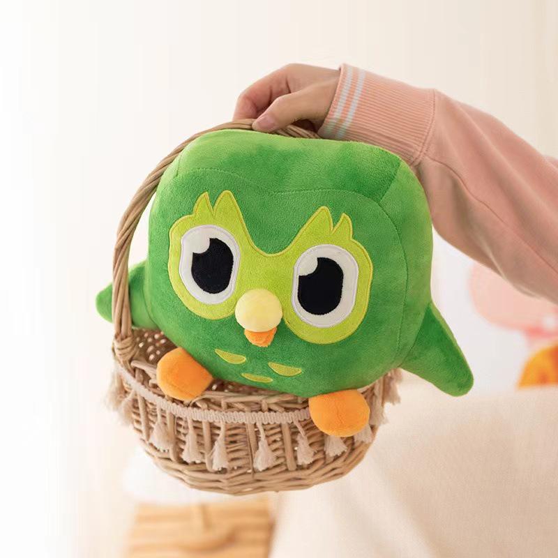 Новый подарочный набор плюшевых игрушек Duo the Green Owl