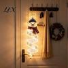 Holiday Hanging Decorations for Dorm Christmas Magic Spiral LED Light, Decoration with Indoor Festive Lighting Parties Lights Porch Entryway
