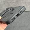 Jeans Fabric Leather Matte For Magsafe Charge Case For iPhone 13 14 15 16 17 Pro Max Shockproof Bumper Magnet Skin Cover