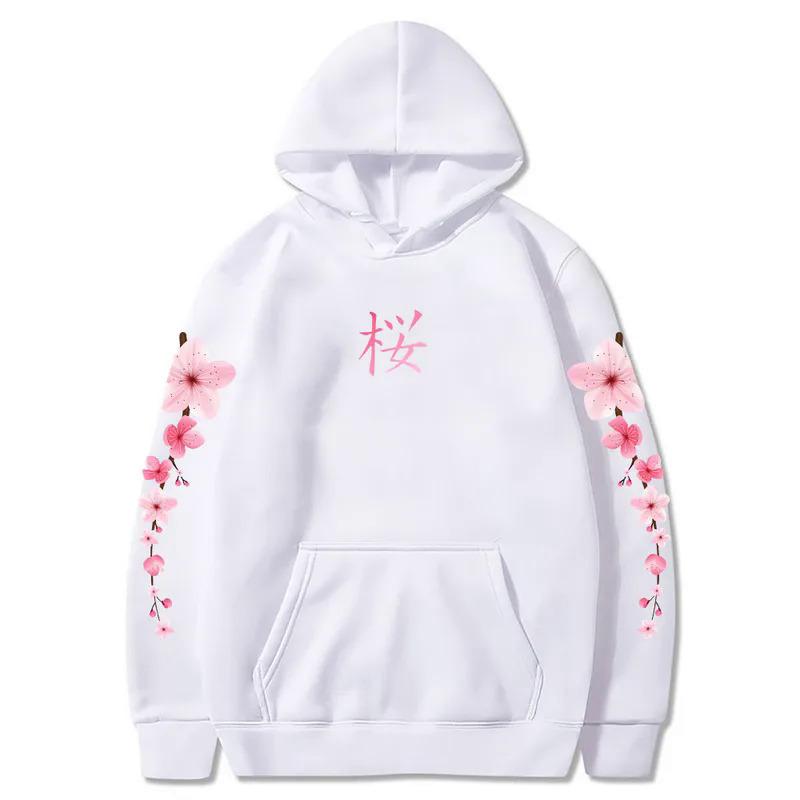 Japanese Blossom Sakura Graphic Hoodies Hoodies