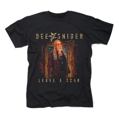 NEW Twisted Sister Dee Snider Leave a Scar Black All Size Unisex T-Shirt AC2713