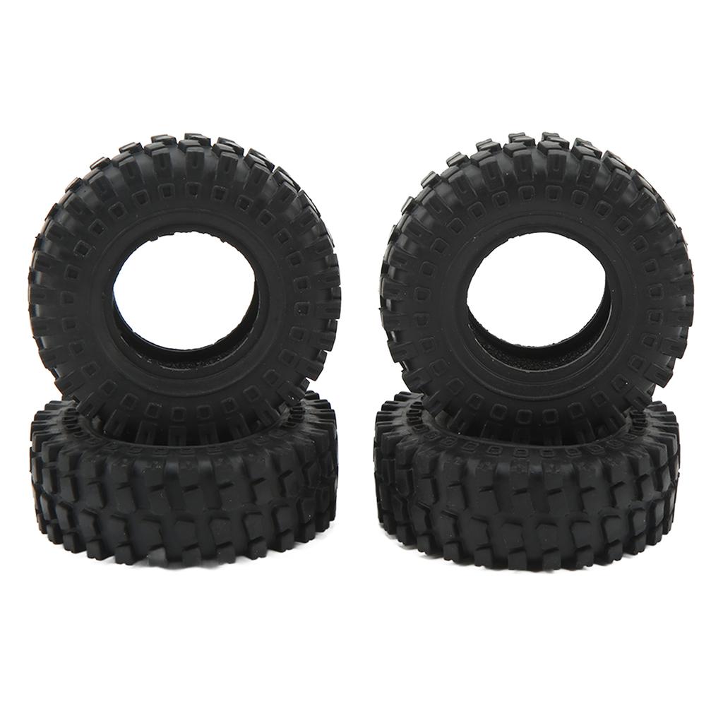 4 шт. RC Слики 1,25 дюйма Резиновые шины RC Аксессуары для AXIAL 124 SCX24 для FMS 124 FCX24