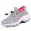 Women's Walking Shoes Fashion Sock Sneakers Breathe Comfortable Nursing Shoes Casual Platform Loafers Non-Slip 2024