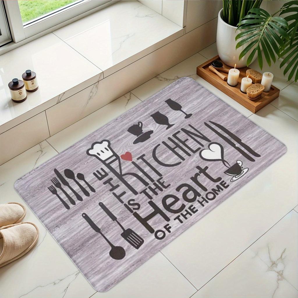 1PC Cowhide Pattern Kitchen Rug Non-Slip Door Mats Pop design Bathroom Rug Bath Mat Carpet for Home Sink Laundry Decor