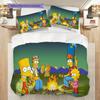 Family Chaos Laughter Bedding (1 * duvet cover + 2 * pillowcase, without core) 2D Flat Bedding set Duvet cover and pillowcase Soft and comfortable
