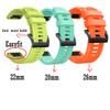 26 22 20 мм Ремешок для часов Наручный ремешок Для Garmin Fenix 8 43 мм 47 мм 51 мм 7X 6X 7 7S 6 6S Pro Ремешок для часов Быстросъемный EasyFit Силиконовый