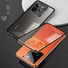 Магнитный металлический защитный чехол для телефона RealMe GT7 Pro - Зеркальный дизайн, устойчивый к падениям