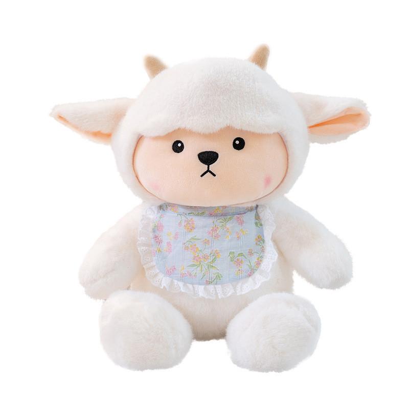 Sheep Plushie Cushion With Soft Filling For Children Playroom And Naptime