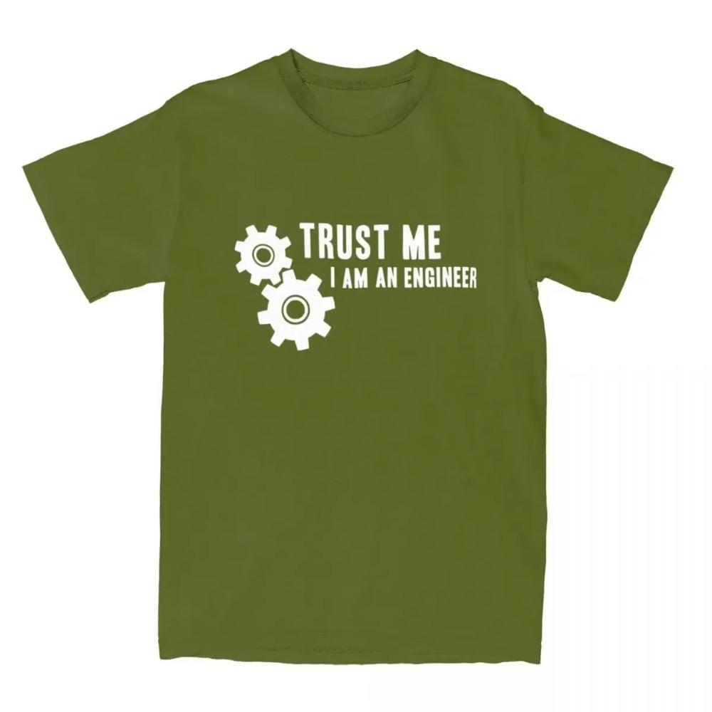Trust Me I Am An Engineer T-Shirt Summer Funny Quote Y2K Casual T-Shirts Trendy Cool Tshirt For Men Short-Sleeved Clothes
