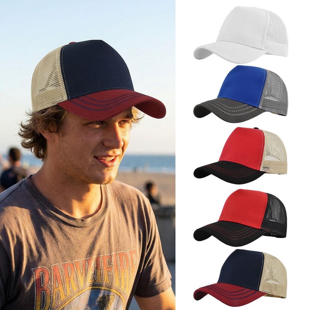 Unisex Sports Quick-Dry Mesh Baseball Cap Adjustable Snapback Dad Hats for Women Men Hip Hop Hat Sun Protection Baseball Cap